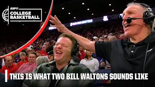 Frank Caliendo impersonates Bill Walton on the call with Bill Walton | ESPN College Basketball