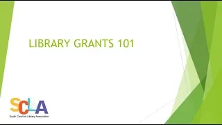 Library Grants 101