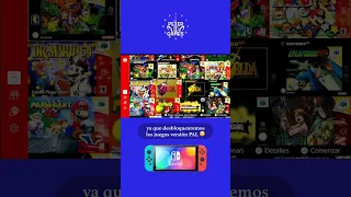 😳 Jugar N64 en ESPAÑOL en Nintendo Switch 👍 #nintendo #nintendoswitch #videojuegos #n64