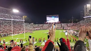 UGA vs Barn 2018 4th Quarter Light Up