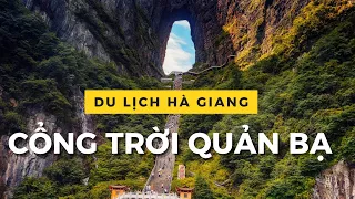 Du lịch Hà giang - Flycam toàn cảnh Cổng trời Quản bạ  || A Táo Hà Giang