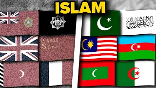 Evolution of ALL Muslim Flags Over Last 100 Years (1924-2024) ☪️