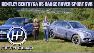 Bentley Bentayga VS Range Rover Sport SVR - The FULL Challenge | Fifth Gear