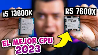 ¿Core i5 13600K o R5 7600x? Cuál es el mejor CPU para TODO 2023