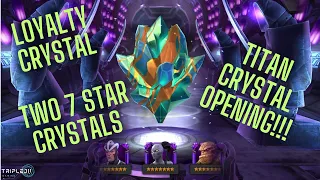 Updated 7 Star and Titan Pool Crystal Opening!!!!