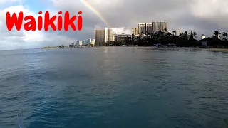 2022 Waikiki FISHING from SHORE (Oahu, Hawaii)