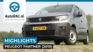 Highlights Peugeot Partner (2019) - AutoRAI TV