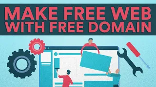 How To Make A FREE Website With Free Domain Name 2024 (Step by Step)