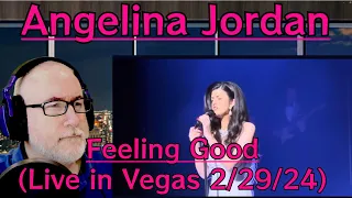 Angelina Jordan - Feeling Good (Live in Las Vegas 2/29/24) - Margarita Kid Reacts!