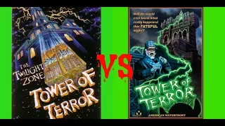 WHICH RIDE IS SCARIER? WDW Tower of Terror VS Tokyo Disney sea Tower of Terror