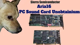 Aria16, PC Sound Card Unobtanium
