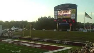 SIU 2010 Inaugural game C-17 fly over