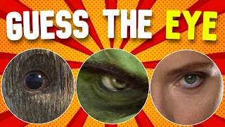 CAN YOU GUESS THE MARVEL CHARACTER BY THEIR EYE?! 👀