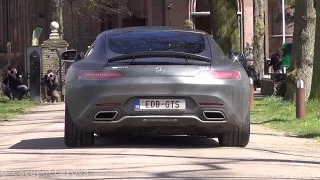 Mercedes-AMG GTS - Start up, Revs, Acceleration and Rev Battle with Aventador SV