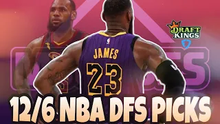 NBA DraftKings DFS Picks, FanDuel Picks- 12/6/2022