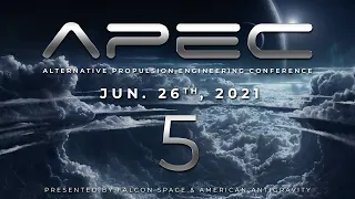 APEC 6/26: Part#5 - Matthew Szydagis - Dark Matter, Energy & Propulsion