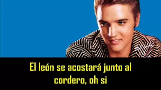 ELVIS PRESLEY -  Peace in the valley ( con un subtitulos en español )  BEST SOUND