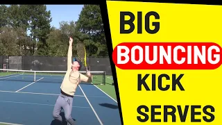 How to Get Higher Bounce on your Kick Serve