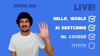 #39 Nono.MA Live! AI Sketch Vectorization