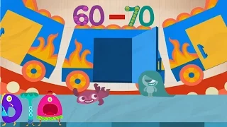 Endless Numbers 60 to 70 - Learn to Count - 123 Fun & Educational for Kids