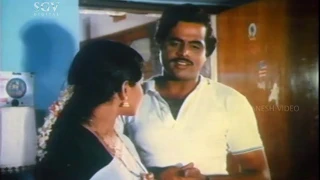 Ambareesh Asks Vimala to Act as His Wife | Best Scenes of Mamatheya Madilu Kannada Movie