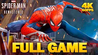 Marvel's Spider-Man Remastered Gameplay Walkthrough FULL GAME (4K 60FPS PC)