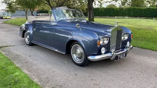 1963 Rolls Royce Silver Cloud III "Adaptation" by H.J Mulliner (Original Convertible) "FOR SALE"