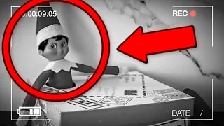18 Times Elf on the Shelf caught moving on Camera at 4 AM