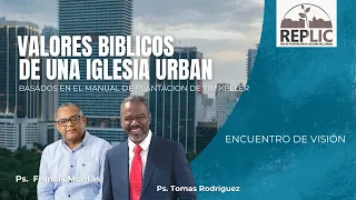 Valores bíblicos de una iglesia urbana.