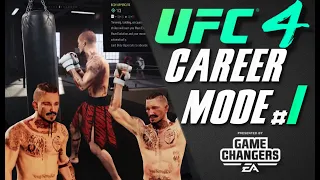 UFC 4 - CAREER MODE - Episode #1 - LEGENDARY DIFFICULTY / Amateur Smokers and Training