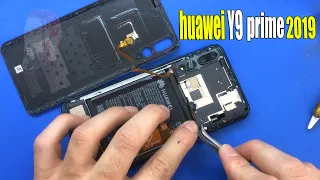 huawei y9 prime 2019 disassembly and screen replacement(stk-l21)