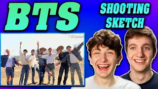 BTS - 'Permission to Dance' MV Shooting Sketch REACTION!!