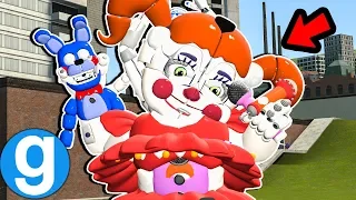 New Sister Location Pill Pack Animatronic! Five Nights at Freddy's Gmod Garry's Mod Funny Moments