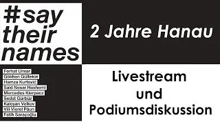 2 Jahre Hanau - Entwicklungen und Konsequenzen seit dem rassistischen Terroranschlag