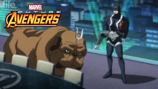 Black Bolt rescues Kamala | Marvel Future Avengers [ENG DUB]