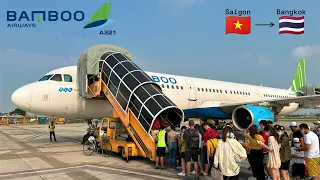 This cabin is NICE! | Trip Report | Bamboo Airways A321 | Ho Chi Minh City - Bangkok BKK