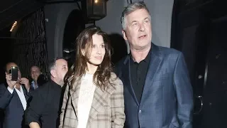 Alec Baldwin And Wife Hilaria Thomas Put On A Show For The Cameras