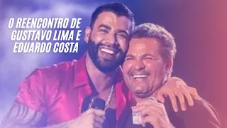 O reencontro de Gusttavo Lima e Eduardo Costa no show #NoButeco em Cuiabá