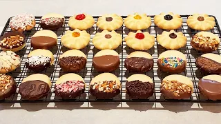 3-Ingredient Buttery Shortbread Cookies 😋 Melt in Your Mouth Cookies