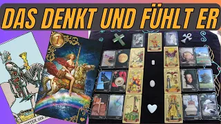 ER LIEBT DICH SEHR 🤩 Das ist DIE GUTE NACHRICHT , aber findet er den MUT sich zu MELDEN? #tarot