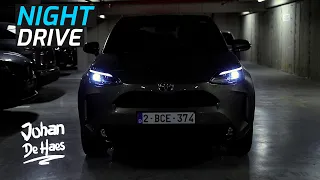 TOYOTA YARIS CROSS HYBRID NIGHT POV TEST DRIVE