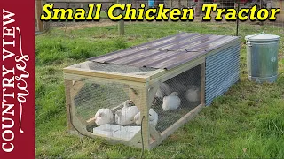 Building a Small Chicken Tractor.  But a little too small for 15 chickens