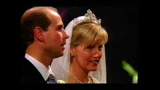 Royal Wedding Prince Edward Sophie Rhys-jones earl of Wessex 19/06/99