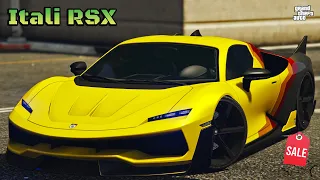 ITALI RSX Best Customization & Review | SALE NOW! GTA Online | Ferrari SF90 Stradale | Best Car?