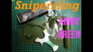 Snipersling Army Green 0,5 Slinghot Bands