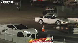 C4 vs C8 Drag Racing Barona Drag Strip 3-26-2021