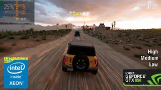 Forza Horizon 5 | GTX 950 + Xeon E3-1220v3