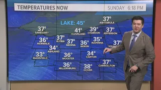 Cleveland Weather: Snow flurries make an appearance