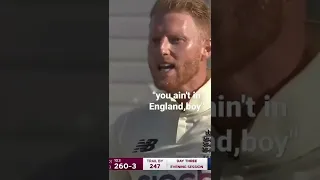 Ben stokes against the west indies batters.