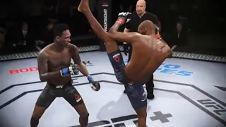 Israel Adesanya vs. Jon Jones FULL FIGHT - UFC 4